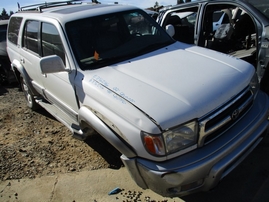 1999 TOYOTA 4RUNNER LIMITED WHITE 3.4L AT 4WD Z16246